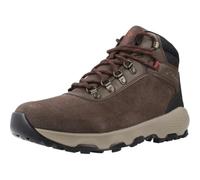 Columbia Men's Newton Wander, Waterproof Mid Rise Trekking and Hiking Boots, Cordovan/Spice, 10.5