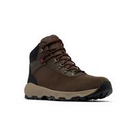 Columbia Men's Newton Wander, Waterproof Mid Rise Trekking and Hiking Boots, Cordovan/Spice, 7.5