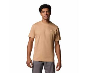 Columbia Men's North Cascades Short Sleeve Tee, Short Sleeve T-Shirt, Canoe/CSC Box Logo, XL