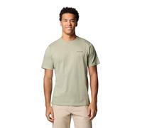 COLUMBIA North Cascades Short Sleeve Tee - Hombre - Verde / Gris - talla L- modelo 2025