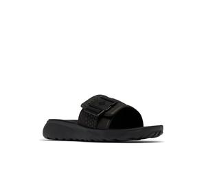 Columbia Men's Peakfreak Roam Slide, Sports and Outdoor Sandals, Black/Oxford Tan, 11