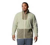 Columbia Men's Sequoia Grove Full Zip Fleece, Full Zip Fleece Jacket, Safari/Stone Green, M
