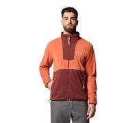 Columbia Men's Sequoia Grove Full Zip Fleece, Full Zip Fleece Jacket, Tuscan/Spice, L