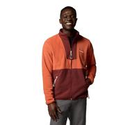 Columbia Men's Sequoia Grove Full Zip Fleece, Full Zip Fleece Jacket, Tuscan/Spice, XXL