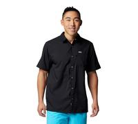 Columbia Men's Slack Tide Camp Shirt, Short Sleeve Shirt, Black, XX-Large