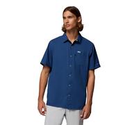 Columbia Men's Slack Tide Camp Shirt, Short Sleeve Shirt, Carbon, Medium