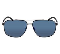 Columbia Men's Sunglasses C115SP MIST TRAIL - Matte Black/Blue Mirror Lens with Dark Blue Mirror Lens