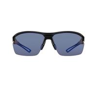 Columbia Men's Sunglasses C565SP BARLOW BASIN - Black/Blue Flash with Blue Mirror Lens