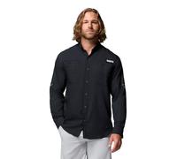 Columbia Men's Tamiami 2 Long Sleeve Shirt, Long Sleeve Shirt, Black, X-Small