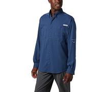 Columbia Men's Tamiami 2 Long Sleeve Shirt, Long Sleeve Shirt, Carbon, X-Large