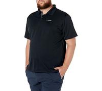 Columbia Men's Utilizer Big & Tall Polo, Black, 4X