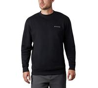 Columbia Hart Mountain II Crew Camiseta para Senderismo, Negro, L para Hombre