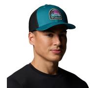 Columbia Mesh Ball Cap Gorro, Verde, S Unisex Adulto