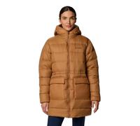 Columbia Mid Down Jacket Harmony Falls-Chaqueta de plumón, Marrón Camello, L para Mujer
