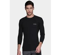 Columbia Midweight Stretch Long Sleeve Top Old, Ropa Interior Camiseta Térmica para Hombre, Black, Talla S
