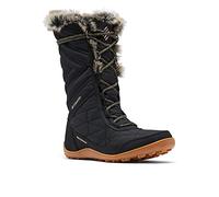 Columbia MINX MID III, Botas de Nieve Mujer, Black, Khaki II, 38 EU