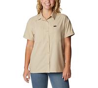 Columbia Mujer Camiseta de Manga Corta Silver Ridge Utility