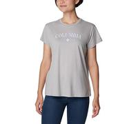 Camiseta de montaña columbia trek™ graphic mujer gris S