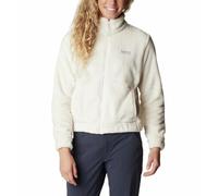 Columbia Mujer Forro polar con cremallera Fireside Cropped Sherpa