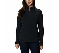 Columbia Mujer Forro polar con media cremallera, Black, S