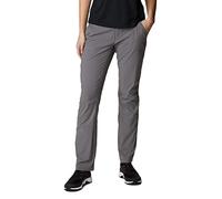 Columbia Mujer Pantalones De Senderismo Y Trekking, City Grey, 40