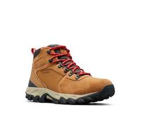 Columbia Newton Ridge Plus 2 Suede WP, Botas De Senderismo, Hombre, Rojo (Elk/Mountain Red 2024), 46 EU