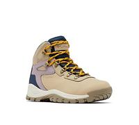 Columbia Newton Ridge Plus, Botas de senderismo Mujer, Marrón Ancient Fossil Shale Mauve, 38.5 EU Ancho