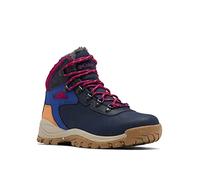 Columbia Newton Ridge Plus Omni Heat, Zapatillas para Caminar Mujer, Dark Nocturnal Red Onion, 36.5 EU