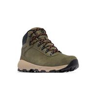 Columbia Newton Wander, Botas Senderismo de Altura Media Hombre, Peatmoss, Tangy Orange, 47 EU