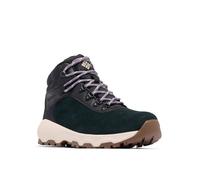 Columbia Newton Wander, Botas Senderismo de Altura Media Mujer, Black, Granite Purple, 38.5 EU