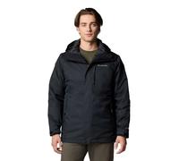 Columbia Oak Harbor Interchange-Chaqueta Abrigo de Invierno Intercambiable 3 en 1, Negro, L para Hombre