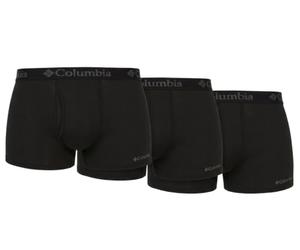 Columbia Omni Freeze Zero - Calzoncillos Tipo bóxer para Hombre, Paquete de 3, Negro, M