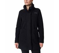 Columbia Sportswear Chaqueta larga Panorama Forro polar sherpa Mujer Negro