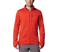 Columbia Park View Fleece Full Zip Chaqueta de Forro Polar con Cremallera Completa, Sail Red Heather, M para Hombre