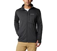 Columbia Park View Fleece Full Zip, Chaqueta De Forro Polar Con Cremallera para Hombre, black heather, Talla XL
