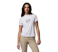 Columbia - Camiseta técnica con estampado Parsons Point™ - Blanco - Talla XS - Mujer