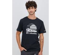 Columbia Path Lake - Negro - Camiseta Hombre talla XL