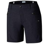Columbia Peak To Point Pantalón Corto De Senderismo, Mujer, Black Denims Print, W14/L6