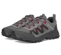 Columbia Peakfreak Rush Outdry, Zapatos para Senderismo Hombre, City Grey Mountain Red, 42 EU