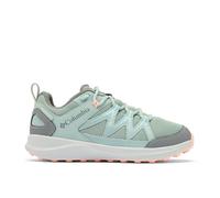 Columbia Peakfreak Rush WP - Zapatos Unisex de Senderismo y Senderismo para niños, Rosa Rubor Azul aplastado, 33 EU