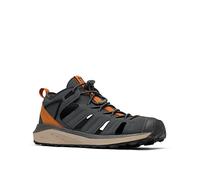 Columbia Peakfreak X2 Mid Outdry, Botas de Senderismo para Hombre, Gris Dark Grey X Caramel, 41 EU