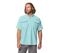 Columbia PFG Bahama II - Camisa de manga corta para hombre, Gulf Stream, Medium