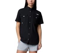 Columbia PFG Bahama II - Manga Corta para Mujer, Negro, XXL