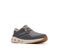 Columbia Zapatos náuticos Casuales para Hombre, Grill/Sunset Red, 43 EU