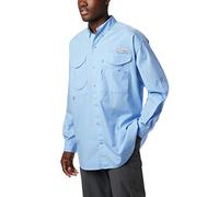 Columbia PFG Bonehead-Camisa de Manga Larga, algodón, Ajuste Relajado atléticas, Gorra Blanca, S para Hombre