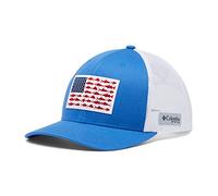 Columbia PFG Fish Flag - Malla Unisex para Adultos, Azul Vivo/Blanco, Talla única