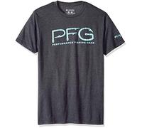 Columbia PFG Graphic T-Shirt Camiseta, Gris, M para Hombre