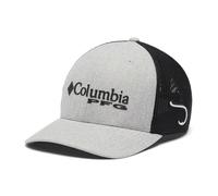 Columbia PFG Logo Mesh Ball Cap Gorra, Cool Grey Heather/Black, S-M Unisex Adulto