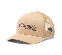 Columbia PFG Logo Mesh Snap Back Tapa, Playa/Bajo, Talla única Unisex Adulto