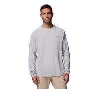 Columbia PFG Solar Stream - Camiseta de Manga Larga para Hombre, Gris (Cool Grey), XX-Large